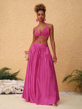 Aniekeme Women's A-Line High Waist Midi Skirt